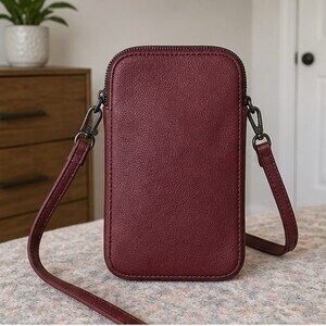 Mauve Vegan Leather Bag